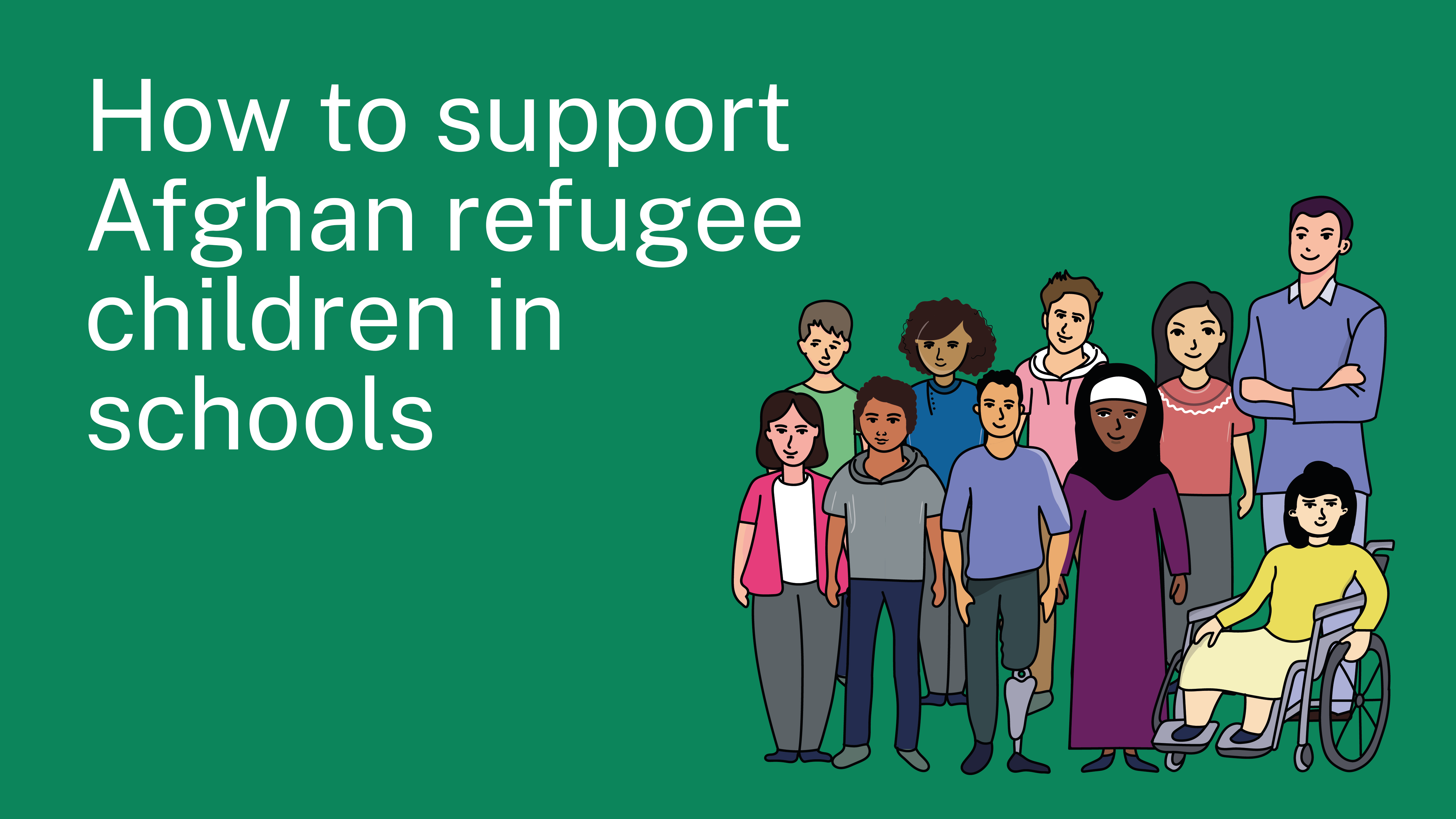 Blog How to support Afghan refugee children in schools