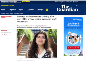 Guardian Article Screenshot
