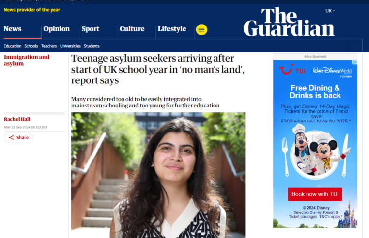 Guardian Article Screenshot