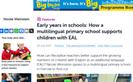 Nursery World article screenshot